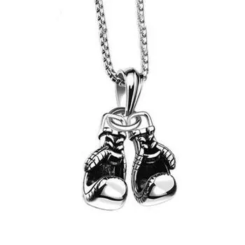 Автомобильное зеркало заднего вида, подвеска, украшения интерьера для украшения автомобиля, модель боксерских перчаток для мальчиков, подарки на день рождения серебряный