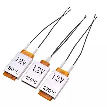 Автомобильные аксессуары - 10 шт. Керамическая электрическая нагревательная пластина Автомобильный нагревательный элемент 12 В Корпус Керамический лист Постоянная температура нагревателя 80/120/220