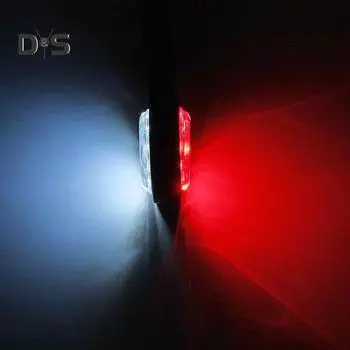 Автомобильные аксессуары 2 шт. автомобильный прицеп автобус грузовик боковые габаритные огни индикатор предупреждающий сигнал задний фонарь