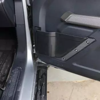 Автомобильные аксессуары 2 шт./пара, ящик для хранения на переднюю дверь автомобиля, подходит для Ford Bronco 2024+, салон автомобиля, левая и правая дверь, ящик для хранения вещей