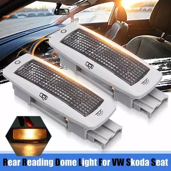 Автомобильные аксессуары - 3B0947291 2 шт. задний плафон для чтения карт, потолочный светильник для VW Golf, Passat 1998-2005, Beetle Bora Superb 1pcs