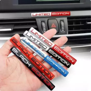 Автомобильные аксессуары 3D алюминиевые ОГРАНИЧЕННЫЕ ВЫПУСКИ Эмблема Значок Автомобильные наклейки Наклейка для