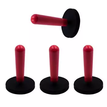 Автомобильные аксессуары - 4 шт. автомобильный резиновый захват держатель магнит тонировка инструмент установка виниловой пленки фиксация черного магнитного локатора модификация инструменты