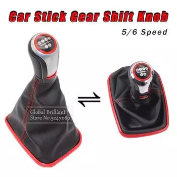 Автомобильные аксессуары 5/6 скоростная автомобильная ручка переключения передач для VW BORA JETTA 4 GOlf 4 MK4 1998 1999 2000 2001 2002 2003 2004 2005 2006
