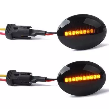 Автомобильные аксессуары боковой фонарь для FIAT 500 500C 500L 500 595