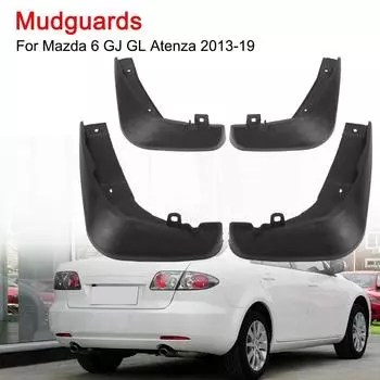 Автомобильные аксессуары, брызговики, брызговики для Mazda 6 GJ GL Atenza 2013-2019, передние и задние брызговики ABS, 4 шт./компл.