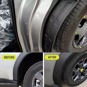 Автомобильные аксессуары, брызговики для колес, предотвращающие попадание грязи и песка, защита от грязи на заднюю дверь, мягкий брызговик для Chery Jetour Traveler 2024+ чёрный