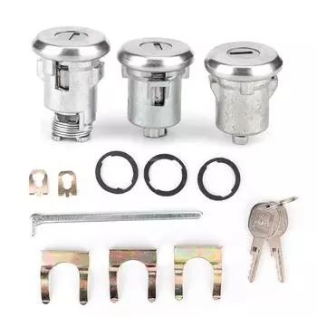 Автомобильные аксессуары Cutlass Lock Set Door Trunk Key Kit 6439476282 Сменные приспособления для Door Trunk Key Kit Door Trunk Key армия зеленый
