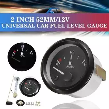 Автомобильные аксессуары, датчики уровня топлива для автомобиля, 240~33 Ом, 52 мм, светодиодный цифровой указатель с поплавковым датчиком топлива для 12 В бензинового автомобиля или грузовика белый