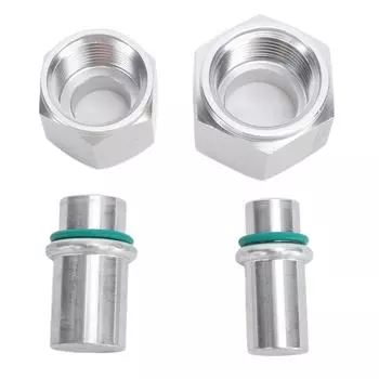 Автомобильные аксессуары для блокировки переменного тока Комплект для блокировки заднего переменного тока Комплект для блокировки заднего переменного тока Аксессуары из алюминиевого сплава для автомобилей Town Country 2004–2011 серебряный