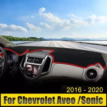 Автомобильные аксессуары для Chevrolet Sonic Aveo 2016 2017 2018 2019 2020 Крышка приборной панели, защита от света, солнцезащитный козырек, коврики с защитой от ультрафиолета