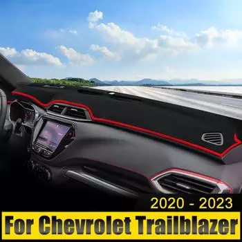 Автомобильные аксессуары для Chevrolet Trailblazer 2020 2024 2024 2024 Чехол на приборную панель, защищающий от света, солнцезащитный козырек, анти-УФ-коврик, нескользящий коврик