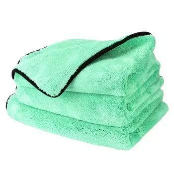Автомобильные аксессуары для чистки дверей и окон, 1200GSM, мягкое полотенце из микрофибры для мытья автомобиля, прочная ткань для впитывания воды 40X40CM