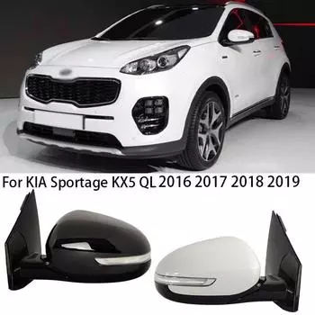 Автомобильные аксессуары для KIA Sportage KX5 QL 2016 2017 2018 2019 наружное зеркало заднего вида автомобиля боковое зеркало заднего вида Only Left 5 Pins