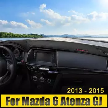Автомобильные аксессуары для Mazda 6 GJ Atenza 2013 2014 2015 Крышка приборной панели, защита от света, солнцезащитный козырек, коврики с защитой от ультрафиолета, нескользящие коврики