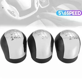 Автомобильные аксессуары для Opel Vauxhall Vectra C 2002 2003 2004 2005 Механическая 5-6-ступенчатая ручка переключения передач Shifter HandBall Chrome