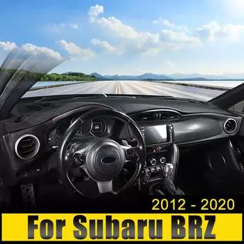 Автомобильные аксессуары для Subaru BRZ 2012-2014 2015 2016 2017 2018 2019 2020 Панель приборов Избегайте света Покрытие Анти-УФ Нескользящий коврик Ковры