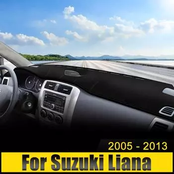 Автомобильные аксессуары для Suzuki Liana 2005 2006 2007 2008 2009 2010 2011 2012 2013 Крышка приборной панели, защитный коврик от солнца, ковры