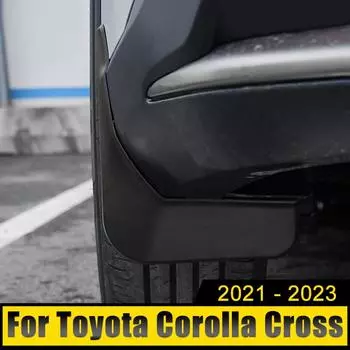 Автомобильные аксессуары для Toyota Corolla Cross XG10 2024 2024 2024 гибрид 4 шт. ABS брызговики брызговики крыло прочный брызговик чёрный