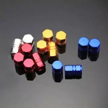 Автомобильные аксессуары Грузовик Автомобиль Велосипед Алюминиевые шины Колесные диски Стержень воздушного клапана Крышка шины чёрный