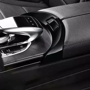 Автомобильные аксессуары консоль подлокотник переключатель кнопка глянцевая черная отделка крышка подходит для Benz C GLC W205 W253 C200 C230 GLC300 #2056803407