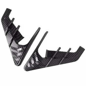 Автомобильные аксессуары, крышка, отделка, автомобиль, простая установка, глянцевый черный пластик, углеродное волокно, вид для Tesla, для модели 3 Y