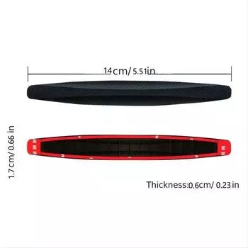 Автомобильные аксессуары, новые 4/6 шт., универсальные защитные уголки для переднего и заднего бампера, защита от столкновений, декоративная полоса