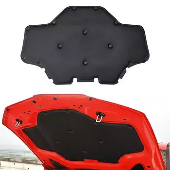 Автомобильные аксессуары, новый автомобильный двигатель, звукоизоляционный хлопок с пряжкой, подходит для BMW X3 G01 X4 G02 2018-2020, звуко- и теплоизоляционный хлопок чёрный