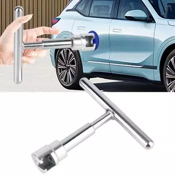 Автомобильные аксессуары Paintless Kit Auto Body Part Mechanical Dent Removal Puller Car Dent Repair Kit Set Set Набор ручных инструментов для листового металла серебряный
