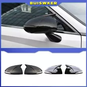 Автомобильные аксессуары Piano Black Tuning Auto Sport Bat Design RS Side Bat Design Mirror Cover для Hyundai Sonata DN8 2020 2025