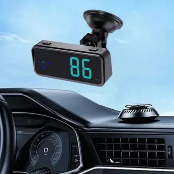 Автомобильные аксессуары Проекционный дисплей HUD GPS-позиционирование Электронное лобовое стекло Проектор км/мп Спидометр Цифровой компас Функция I6T5