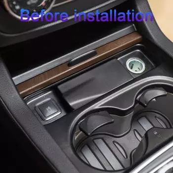 Автомобильные аксессуары Специальная встроенная беспроводная зарядная панель для телефона QI для Mercedes-Benz GL GLE GLS ML 2014 2015 2016 2017 2018 2019