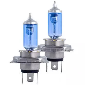 Автомобильные аксессуары Super White H4 100/90W 12V Лампы для фар дальнего и ближнего света one size