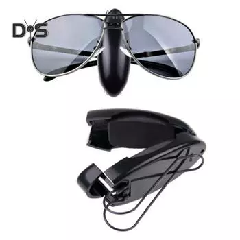 Автомобильные аксессуары, универсальный автомобильный солнцезащитный козырек, держатель для очков, зажим, аксессуар чёрный