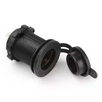 Автомобильные аксессуары Водонепроницаемый Высокое качество DC 12 В 24 В Мотоцикл Автомобильный прикуриватель Разъем питания 100% Чистая медь Термостойкий пластик