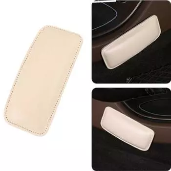 Автомобильные аксессуары Высококачественные износостойкие и прочные бежевые/черные подушки для поддержки колена Автомобильные принадлежности Долговечность Простота установки