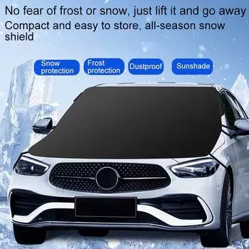 Автомобильные аксессуары - Защитный козырек на лобовое стекло автомобиля, солнцезащитный козырек, защита от замерзания и снега, щиток от снега, Защитный козырек на лобовое стекло, солнцезащитный козырек, защита от замерзания A CHINA