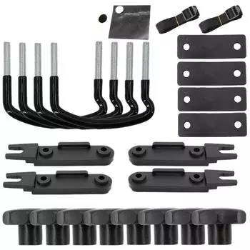 Автомобильные багажные аксессуары Сумка U-образная пряжка Накладка Быстрозажимной зажим Быстросъемная бандажная гайка Комплект для крыши автомобиля