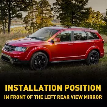 Автомобильные боковые зеркала двери флаги аппликация панель молдинг наружный совместимый для 2009-2020 Journey 5178150AD 5178151AD аксессуары