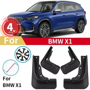 Автомобильные брызговики для BMW X1, аксессуары 2023 2024 U11 U12, автомобильные брызговики, передние и задние закрылки, брызги грязи, крыло, автомобильные аксессуары, грязь BMW X1 X