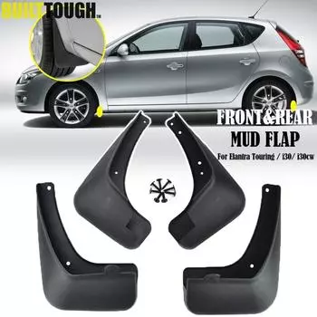 Автомобильные брызговики для Hyundai Elantra Touring i30 i30cw 2007-2012, брызговики, передние и задние брызговики 2008 2009 2010