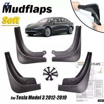 Автомобильные брызговики для Tesla Model 3 2016 2017 2018-брызговики, переднее и заднее крыло, защита для гонок