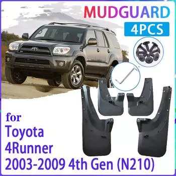 Автомобильные брызговики для Toyota 4Runner 4 Runner SUV 2003 ~ 2009 2004 2005 2006, брызговики, брызговики на крыло, авто