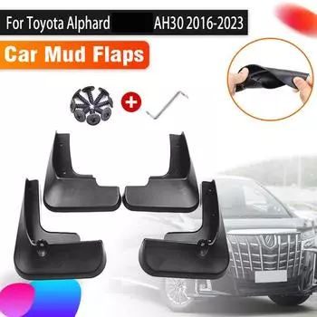 Автомобильные брызговики для Toyota Alphard 2022, аксессуары AH30 30 2016 ~ 2023, автомобильные передние и задние брызговики, Fender Splash Car