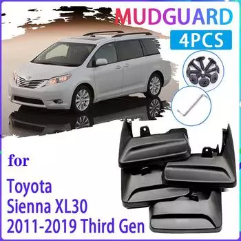 Автомобильные брызговики для Toyota Sienna XL30 2011 ~ 2012 2013 2014 2015 2016 брызговики Fender брызговики авто Fit Before Facelift