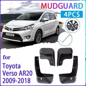 Автомобильные брызговики для Toyota Verso 2009 ~ 2018 AR20 2010 2011 2012 2013 2014 брызговики крылья брызговики авто аксессуары