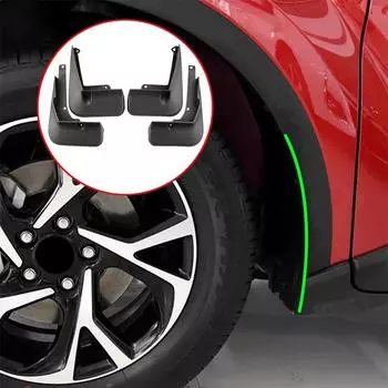 Автомобильные брызговики My Good Car, ABS, брызговик, защитное крыло, подходящее для Toyota C-HR CHR 2016-2018, автомобильные запчасти, аксессуары чёрный