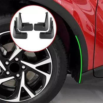 Автомобильные брызговики My Good Car, ABS, брызговик, защитное крыло, подходящее для Toyota C-HR CHR 2016-2018, автомобильные запчасти, аксессуары чёрный