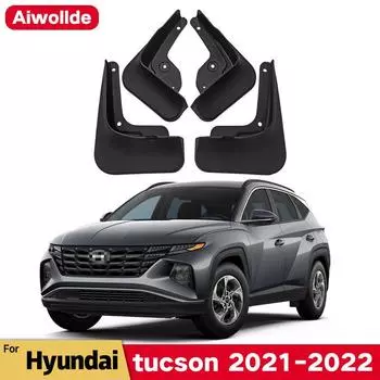 Автомобильные брызговики на крыльях, пригодные для Hyundai Tucson NX4 2022, брызговики, передние и задние брызговики, авто Europe Korea Model