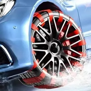 Автомобильные цепи противоскольжения для шин Износостойкие автомобильные цепи противоскольжения Портативная многоразовая цепь противоскольжения для легковых автомобилей, грузовиков и внедорожников Russian Federation